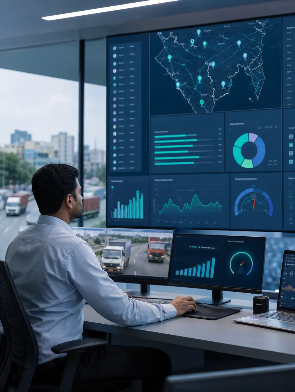 Spectameta fleet tracking and fuel monitoring