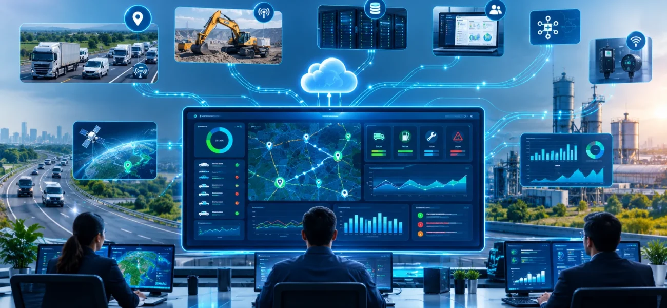 Connected systems improving operational visibility with real-time data and IoT monitoring
